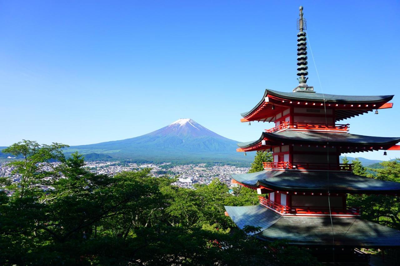 晴家 Guest House Fujikawaguchiko Eksteriør bilde